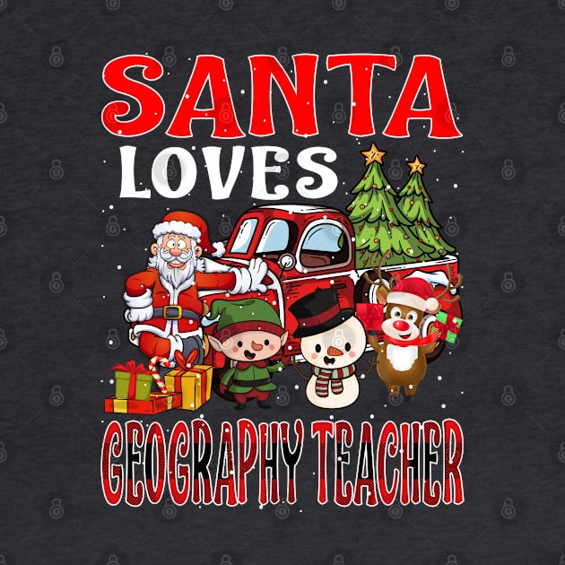 Santa Loves Geography Teacher by intelus